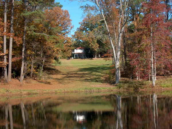 Andalusia pond and main house