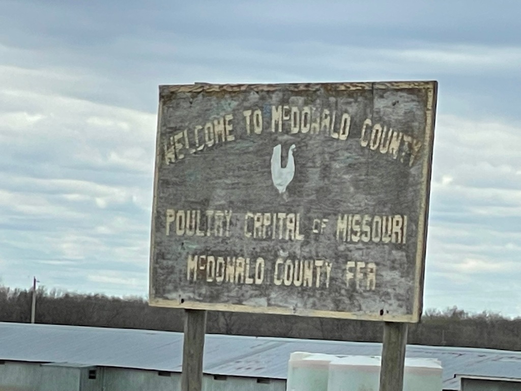 Poultry Capital, McDonald County, Missouri